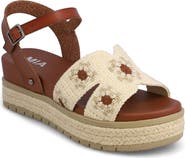 MIA Keva Ankle Strap Platform Sandal