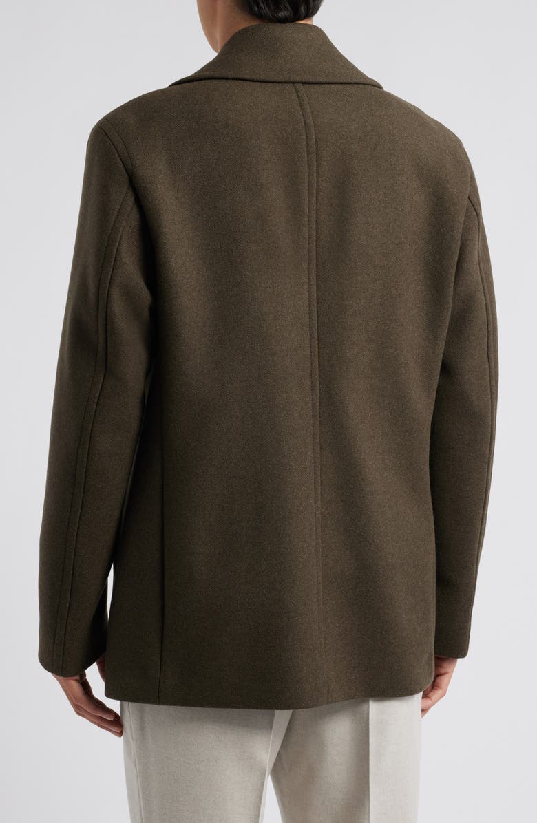 BOSS Clay Stretch Wool Blend Peacoat, Alternate, color,