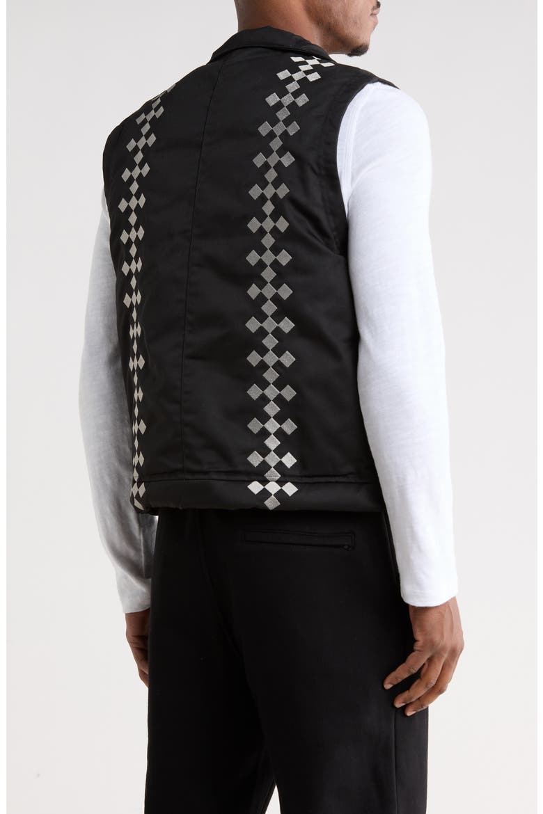 Syracuse Down Vest, Alternate, color, BLACK