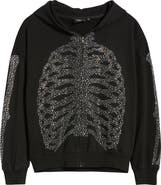 Rolling Loud Bones Zip Hoodie