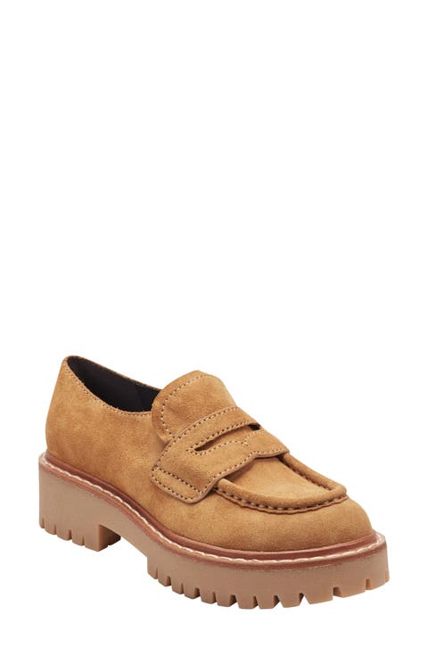 Norton Lug Sole Penny Loafer (Women)