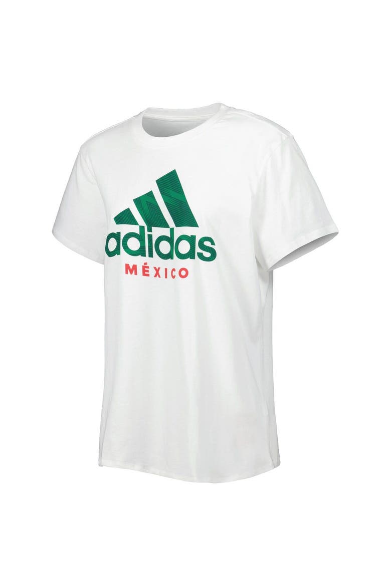 Women's adidas White Mexico National Team DNA T-Shirt, Alternate, color, White