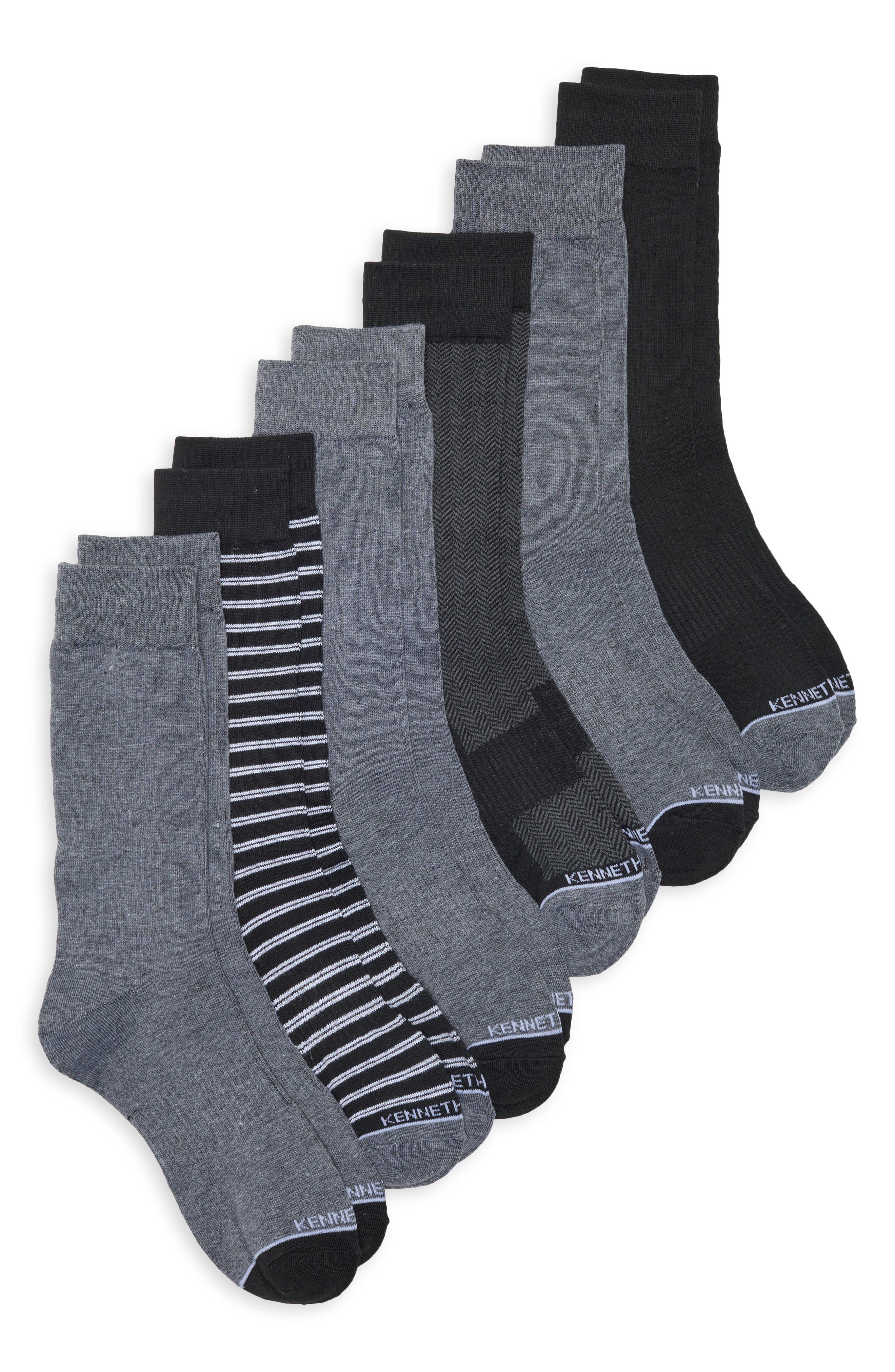 6-Pack Crew Socks
