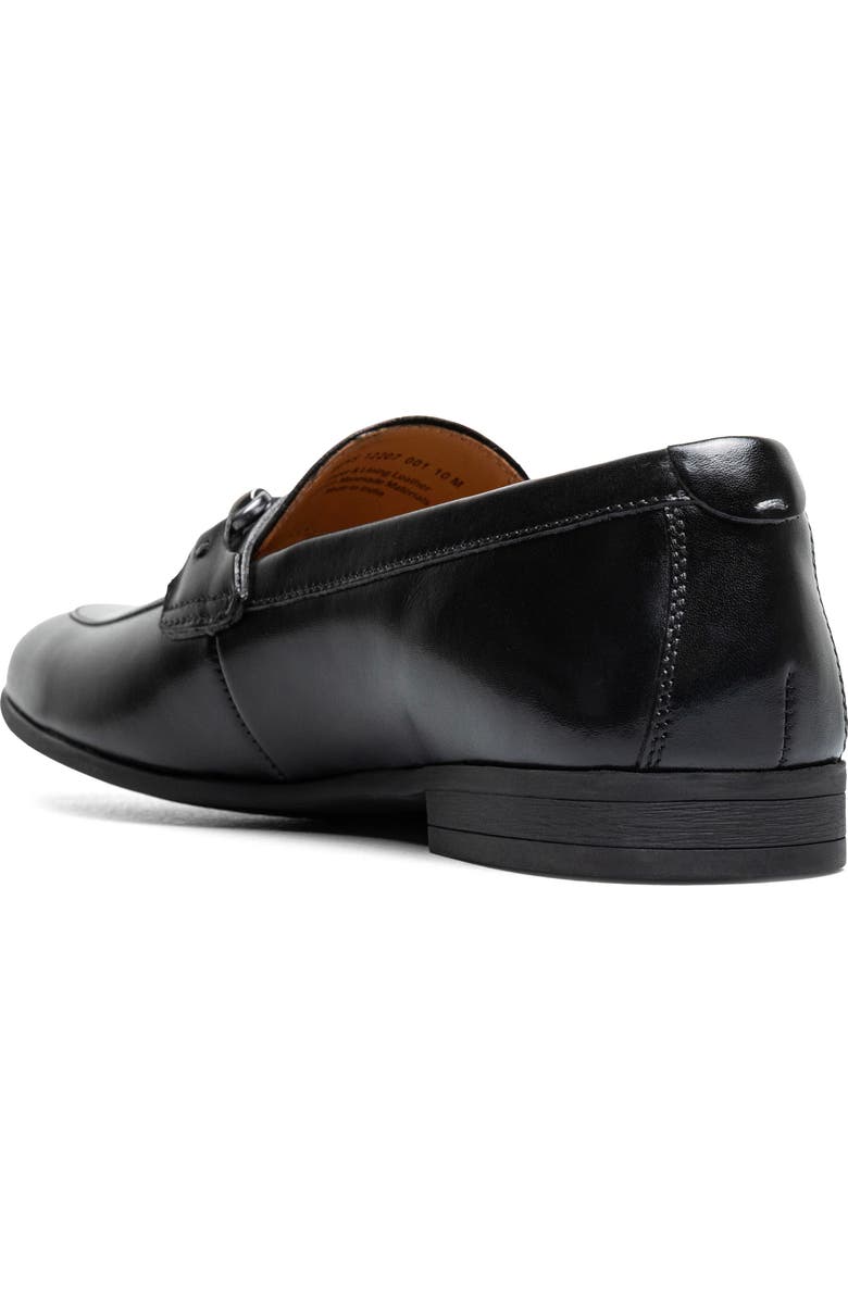 Florsheim Modena Moc Toe Bit Loafer, Alternate, color, Black