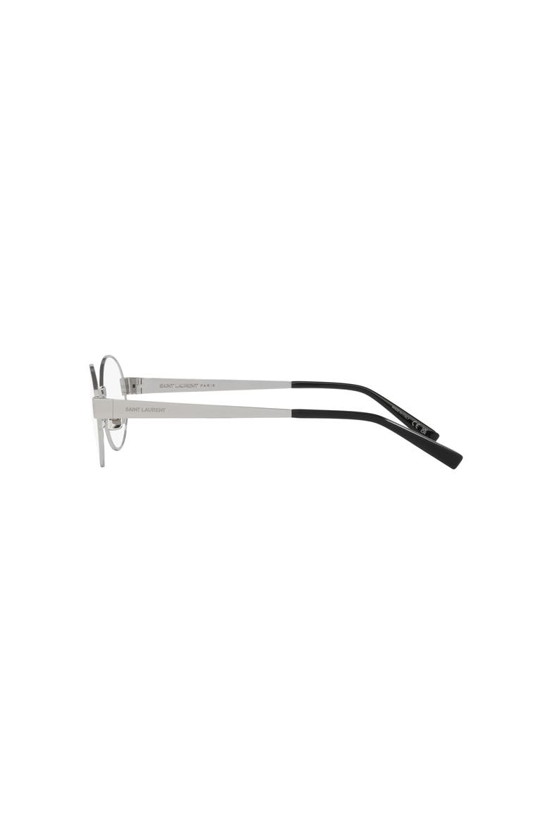 55mm Oval optical glasses, Alternate, color, Silver