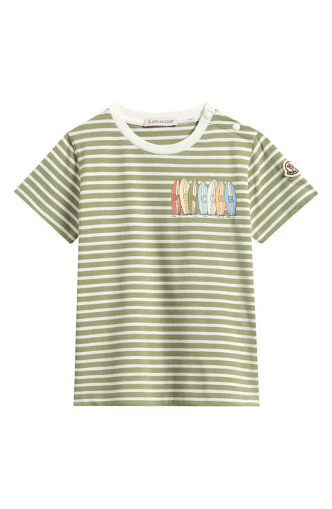 Kids' Surfboard Stripe Logo Graphic T-Shirt (Baby & Toddler)