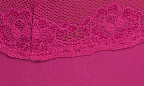 Natori Bliss Perfection One Size Thong In Pink