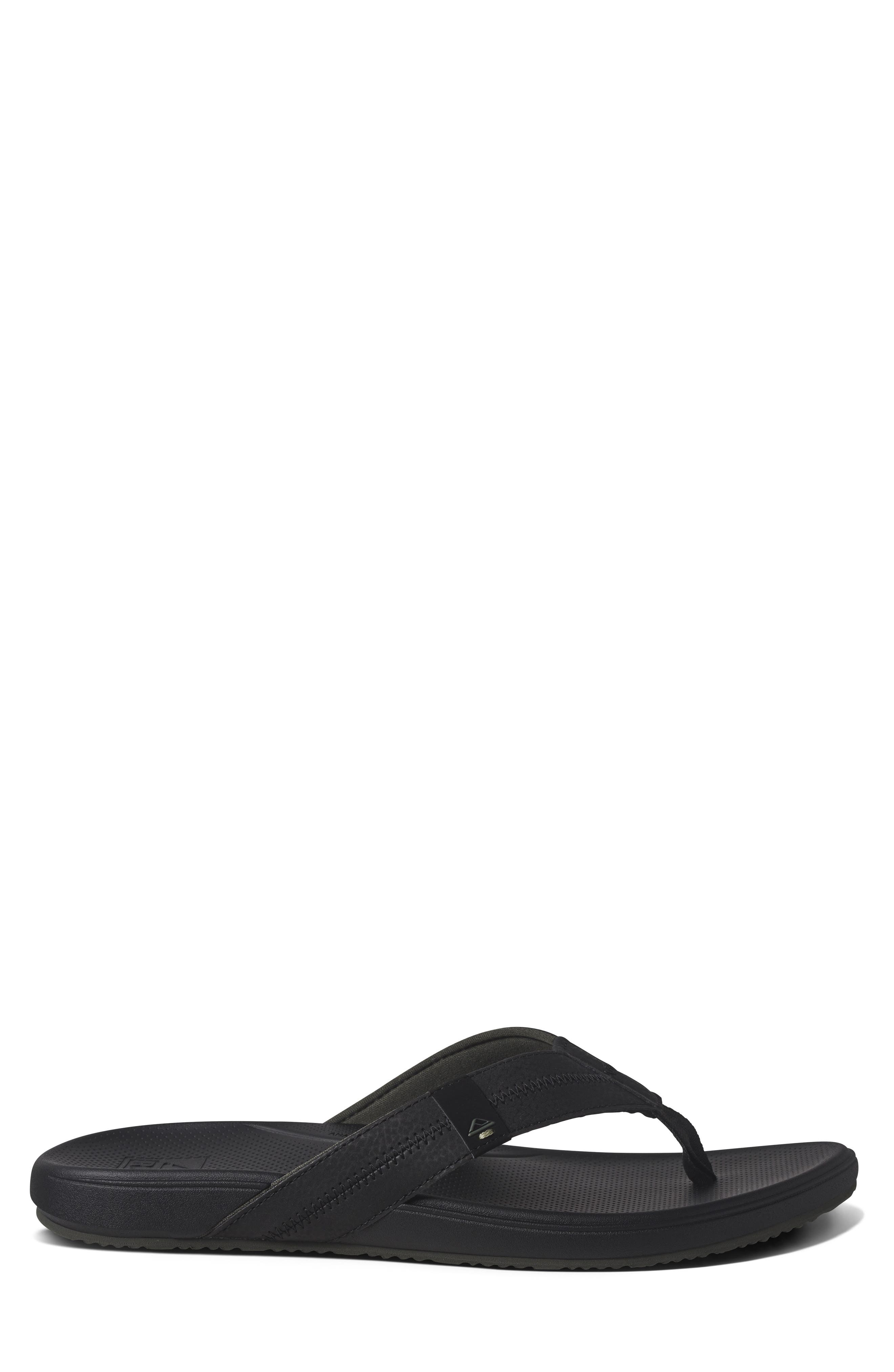 Reef Cushion Phantom 2.0 Flip Flop, Alternate, color, Black