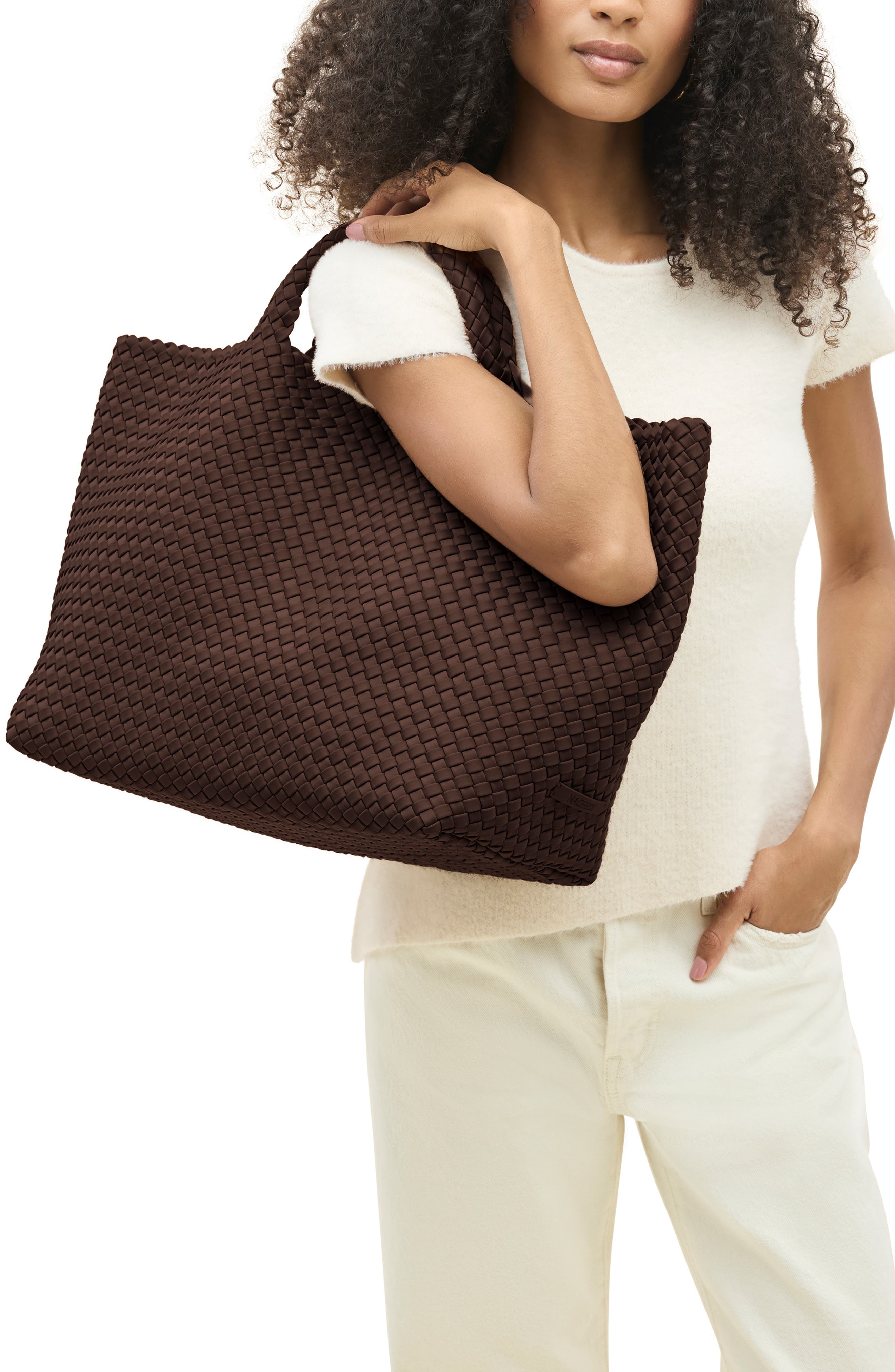 St. Barths Large Tote, Alternate, color, MOCHA