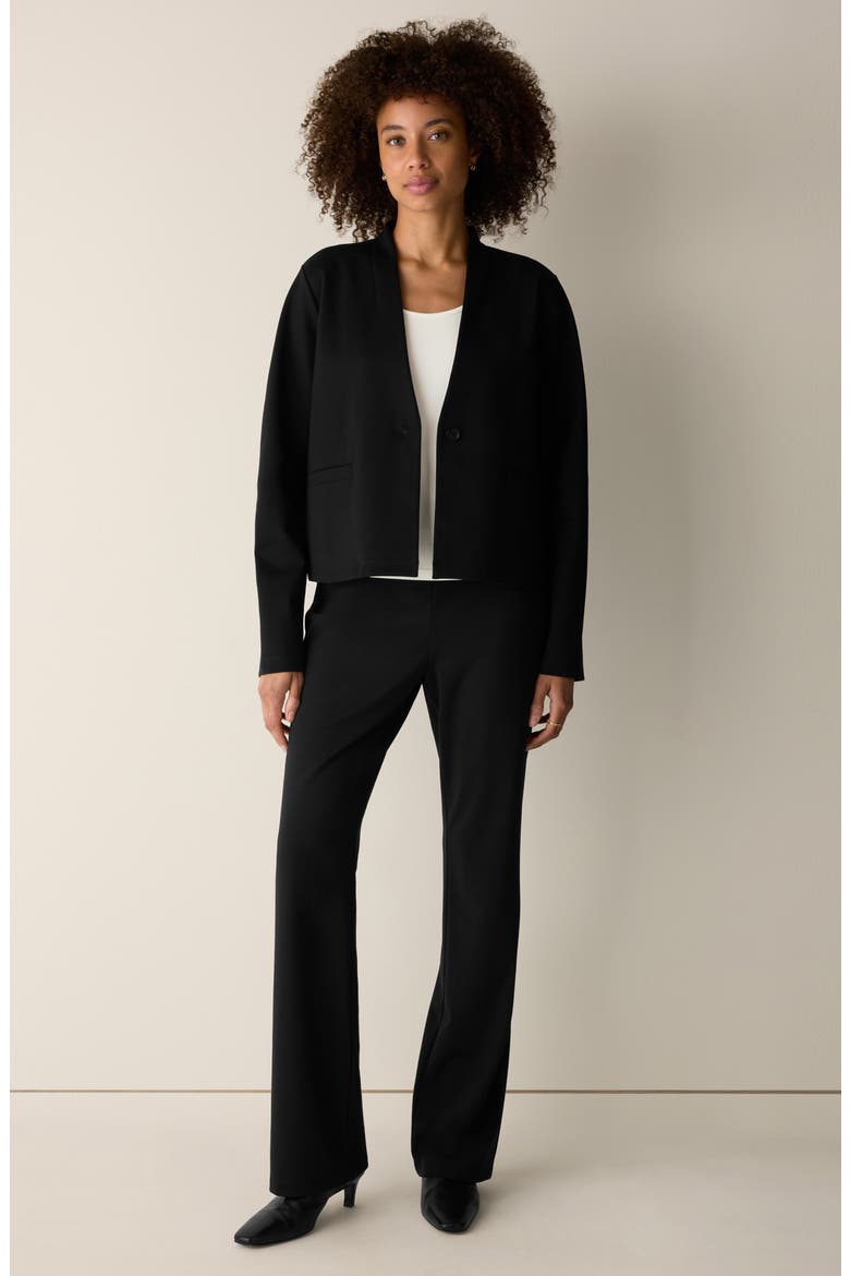 Flare Leg Kick Pants, Alternate, color, BLACK