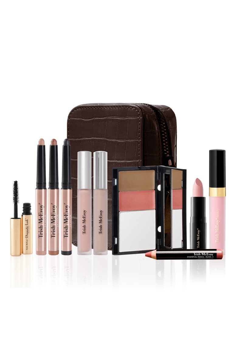 Trish McEvoy The Power of Makeup<sup>®</sup> Micro Makeup Planner<sup>®</sup> Easy Elegance Collection $492 Value, Main, color, Mocha