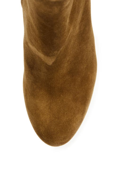 Christian Louboutin Loo Platform Bootie In Brown