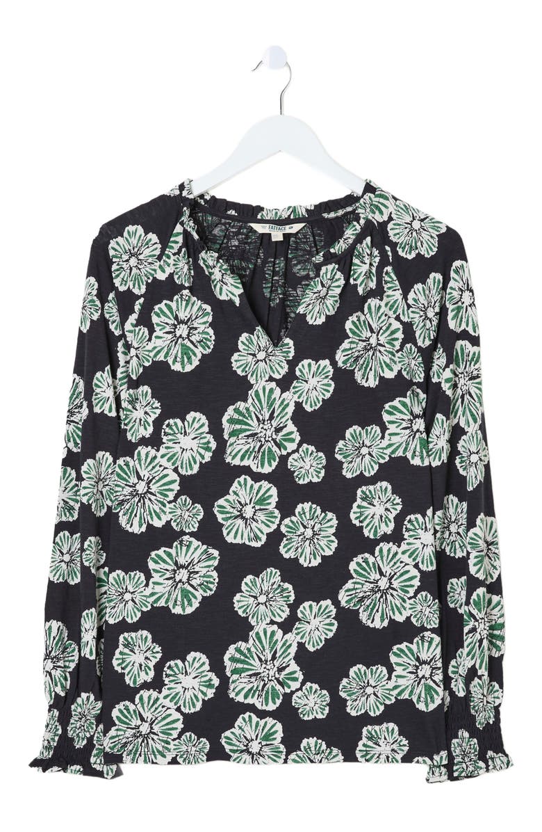 FatFace Women's Plus Size Florence Spaced Floral Top, Alternate, color,