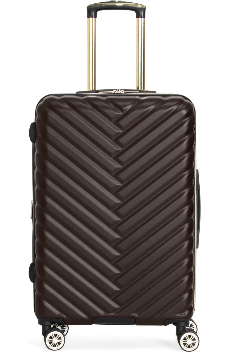 Kenneth Cole Madison Square 28-Inch Hardside Spinner Luggage, Main, color, Chocolate Brown