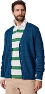 Aubin Rainham V-Neck Checked Cardigan