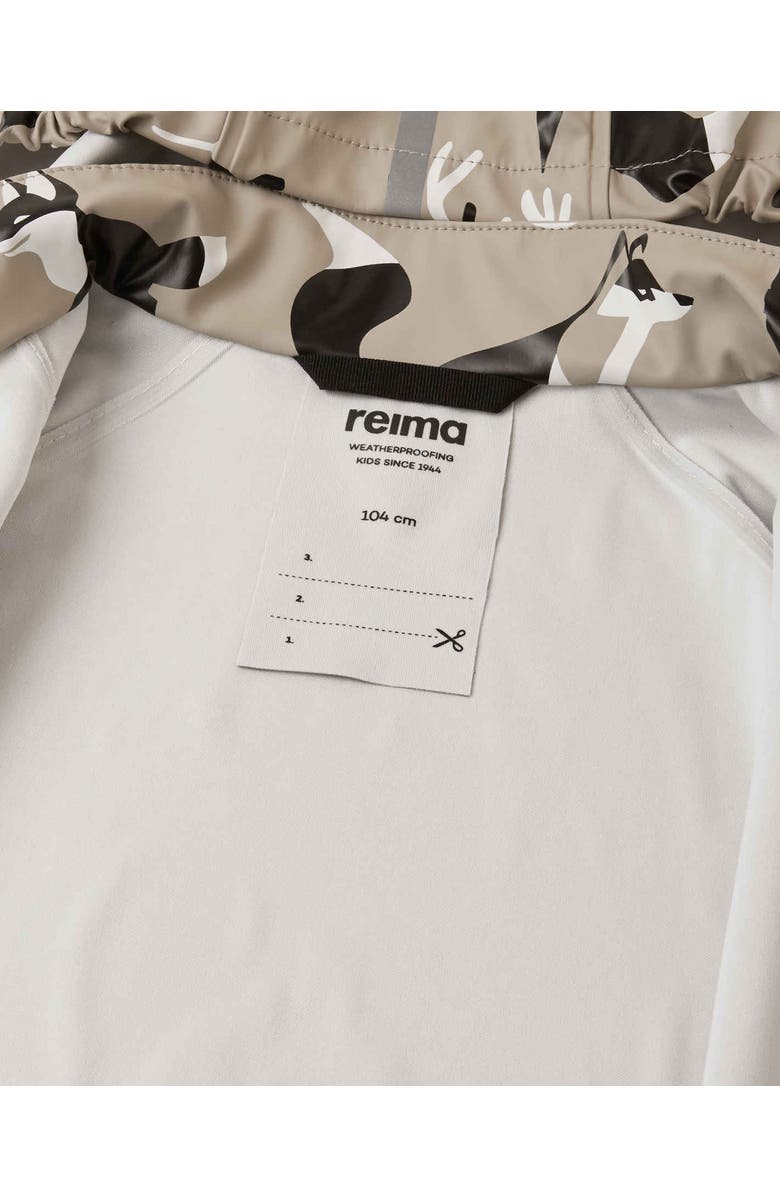 Reima Vesi Raincoat, Alternate, color, Earthy Beige