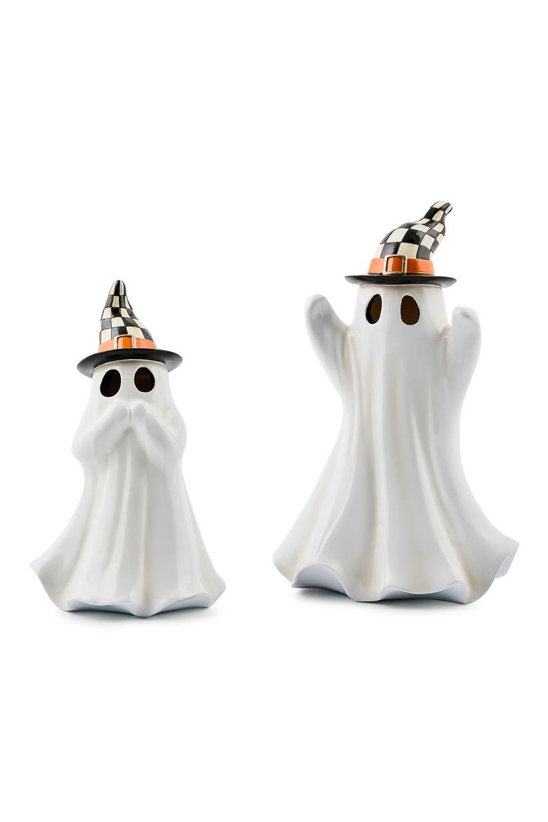 Courtly Illuminated Set of 2 Ghost Figurines, Main, color, COURTLY