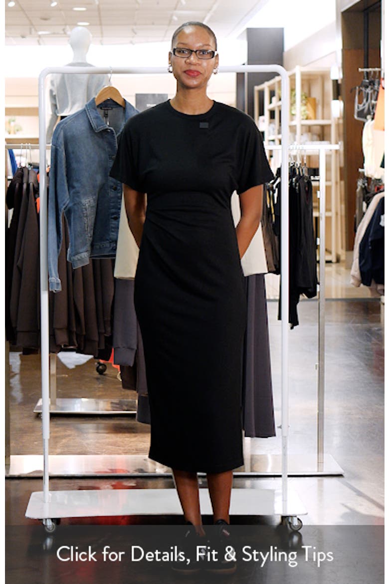 Side Ruched Midi Dress video