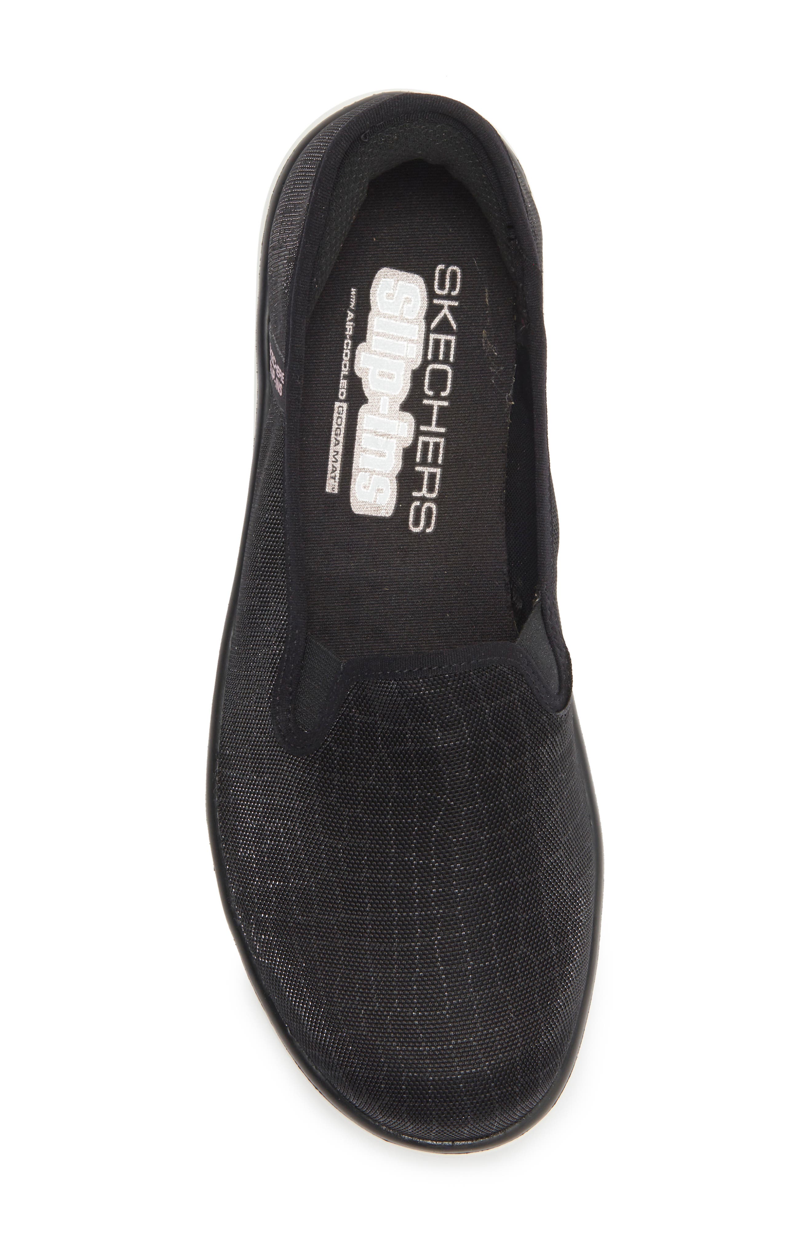 SKECHERS Slip-ins<sup>™</sup> On-the-GO<sup>®</sup> Sneaker, Alternate, color, Black/Rose Gold