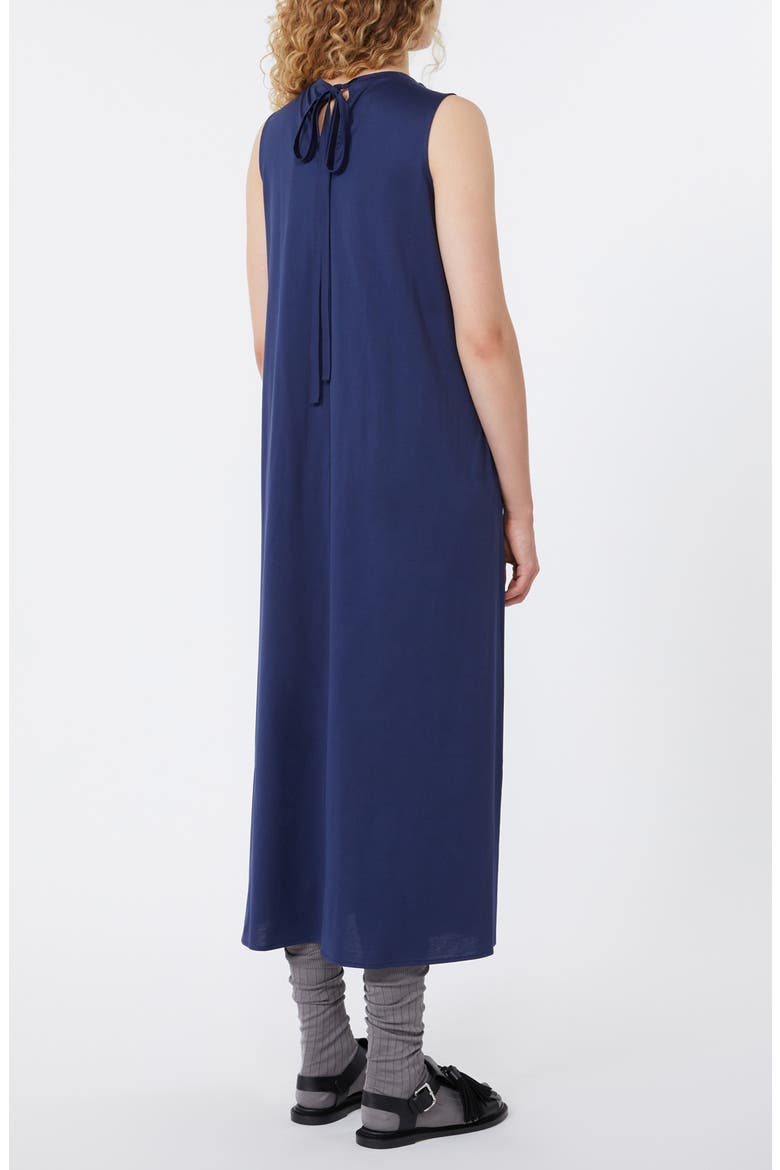 Ricordo Pintuck Midi Dress, Alternate, color, NAVY