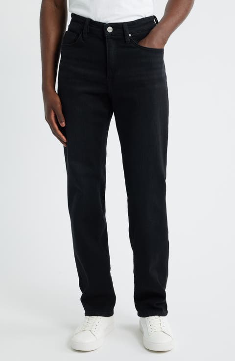 Charisma Relaxed Straight Leg Jeans (Smoke Organic Ultra)