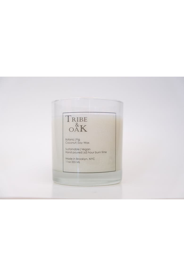Botanic Fig Coconut-Soy Candle, Main, color, No Color