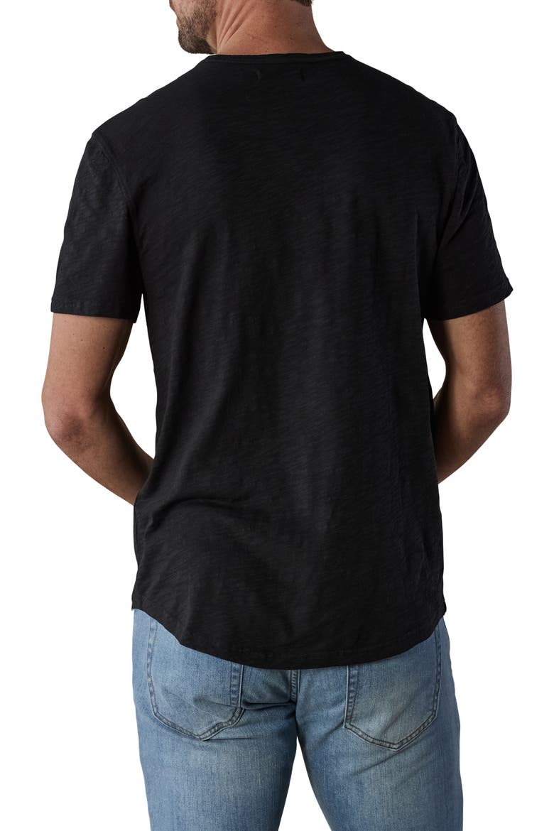Legacy Perfect Cotton T-Shirt, Alternate, color, BLACK