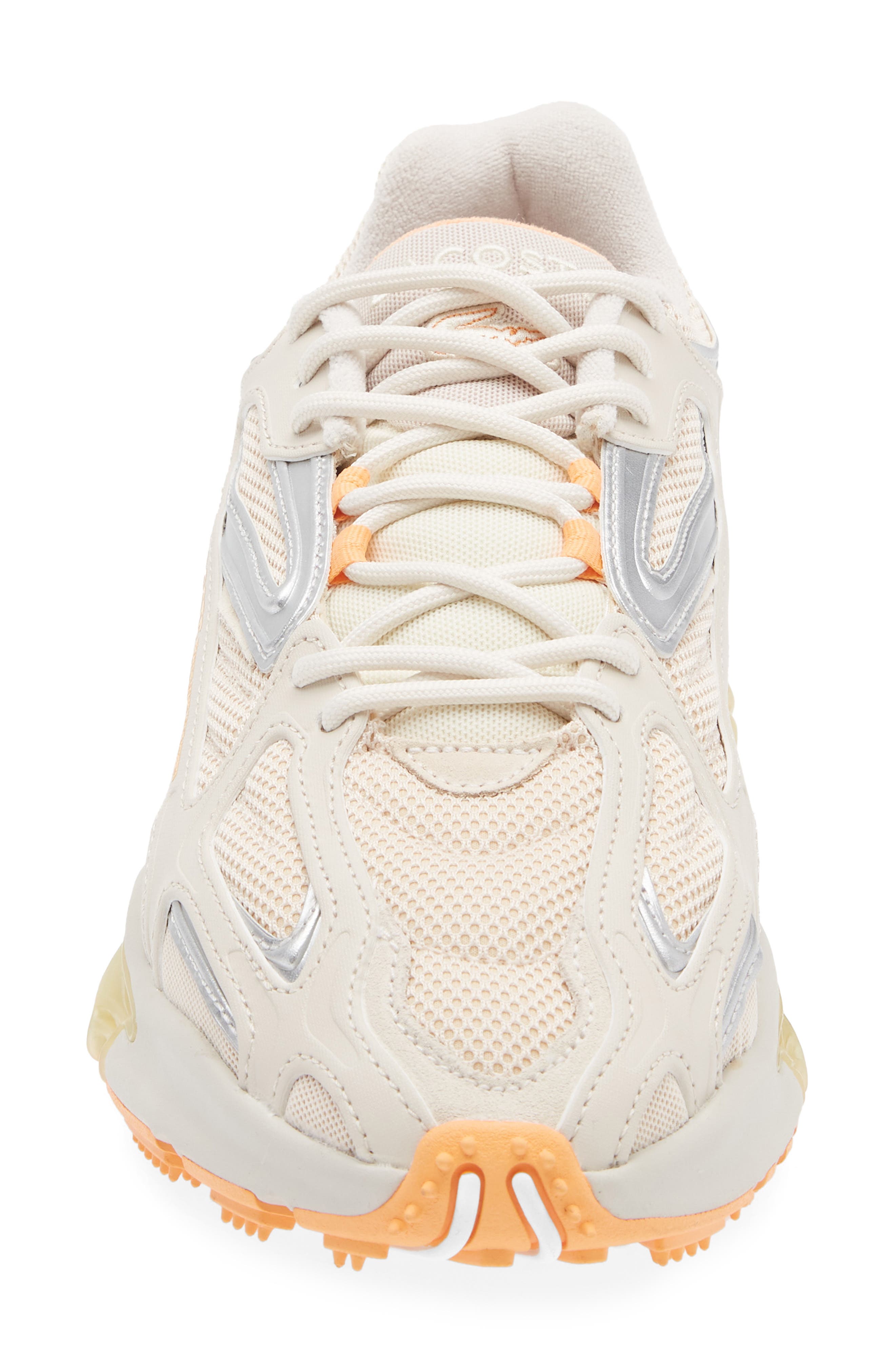 Lacoste L003 2K24 Sneaker, Alternate, color, Light Tan/ Light Orange