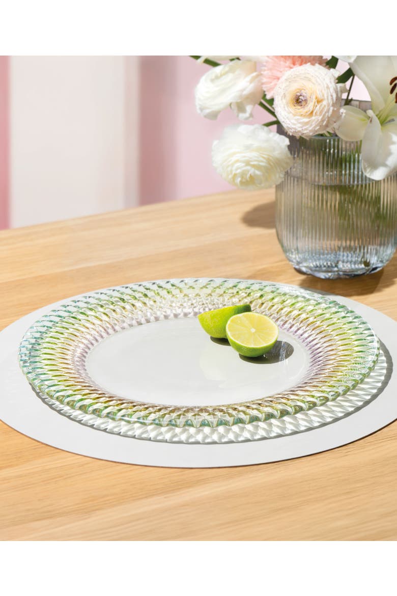 Boston Pearl Buffet Plate Pair, Alternate, color, Pink