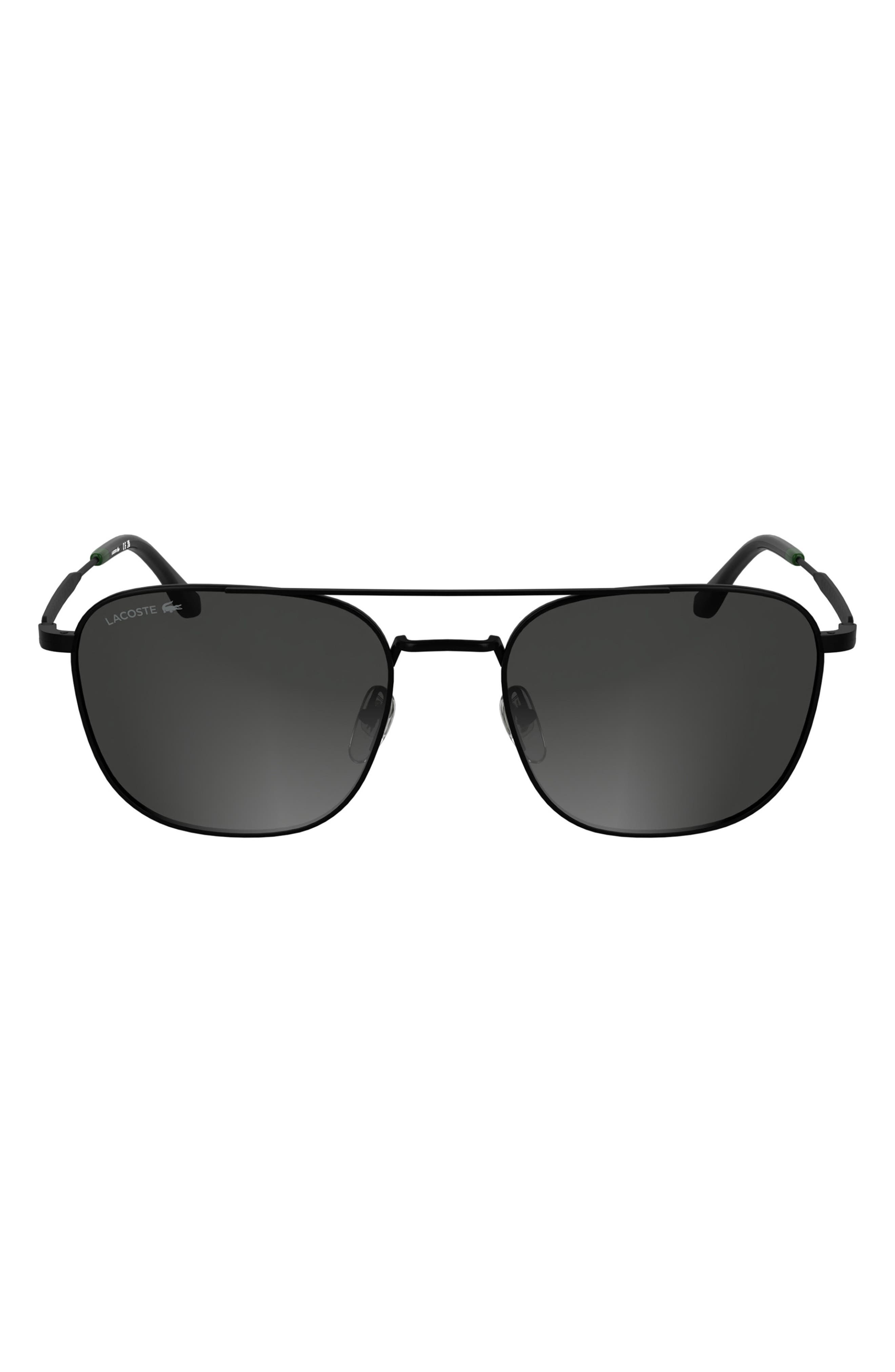 Lacoste Monogram 55mm Navigator Sunglasses