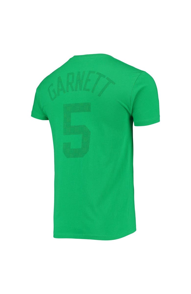 Mitchell & Ness Men's Mitchell & Ness Kevin Garnett Kelly Green Boston Celtics Hardwood Classics The Big Ticket Player T-Shirt, Alternate, color, 
