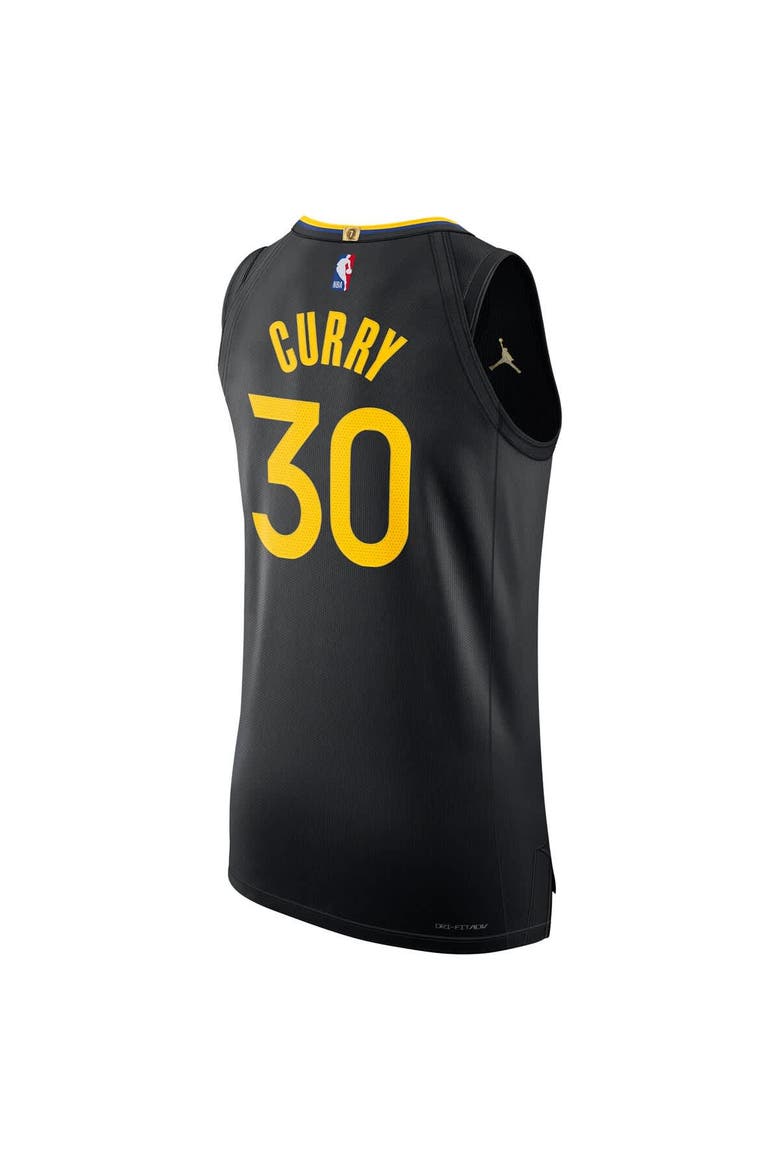 Men's Jordan Brand Stephen Curry Black Golden State Warriors 2024/25 Authentic Jersey - Statement Edition, Alternate, color, Black