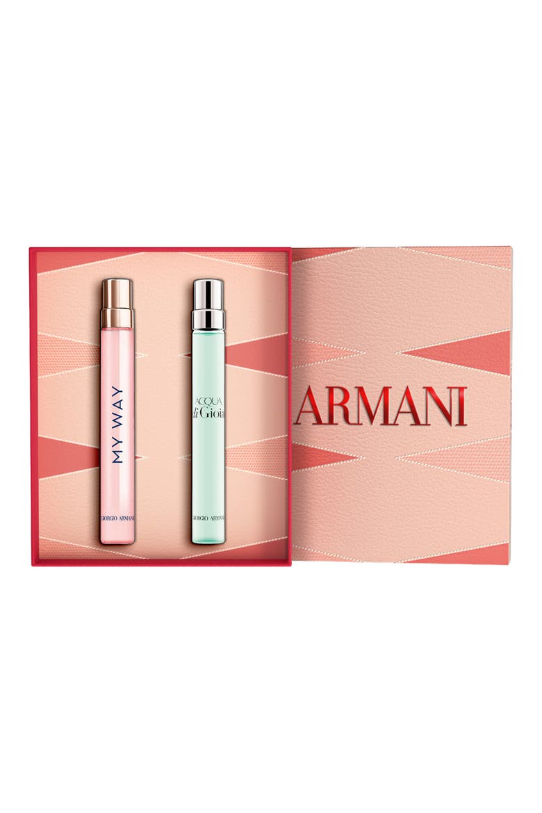 My Way & Acqua di Gioia Eau de Parfum Travel Sprays Set, Alternate, color, NO COLOR