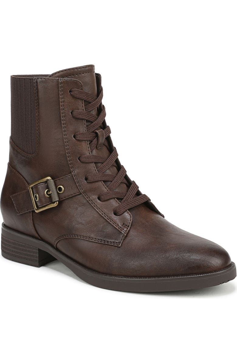 Naturalizer Teegan Boot, Main, color, Dark Brown Faux Leather