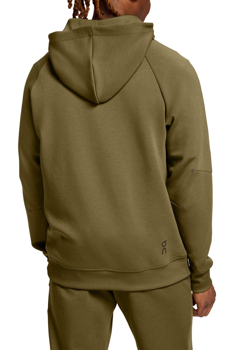 On Pullover Hoodie, Alternate, color, Hunter