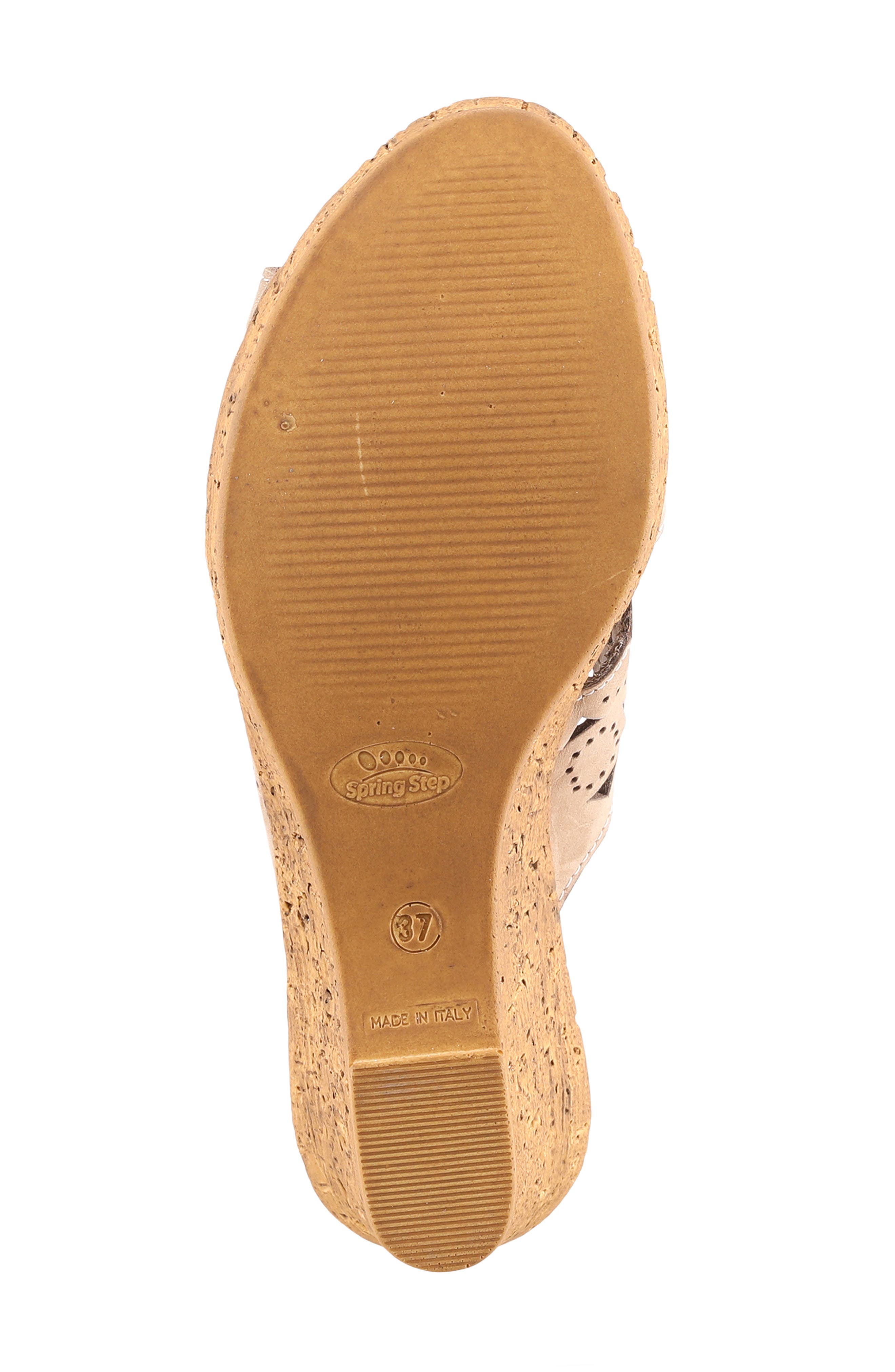 Flamyo Platform Wedge, Alternate, color, BEIGE NUBUCK