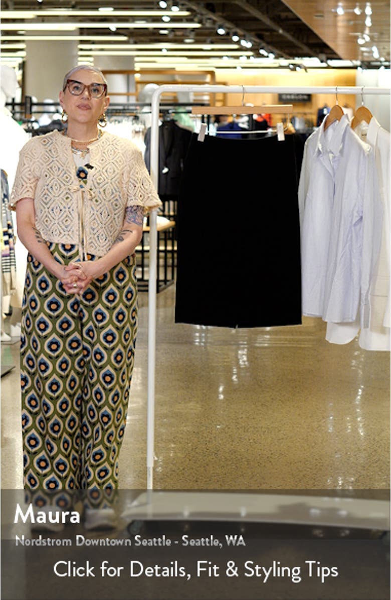 Stretch Pencil Skirt, sales video thumbnail