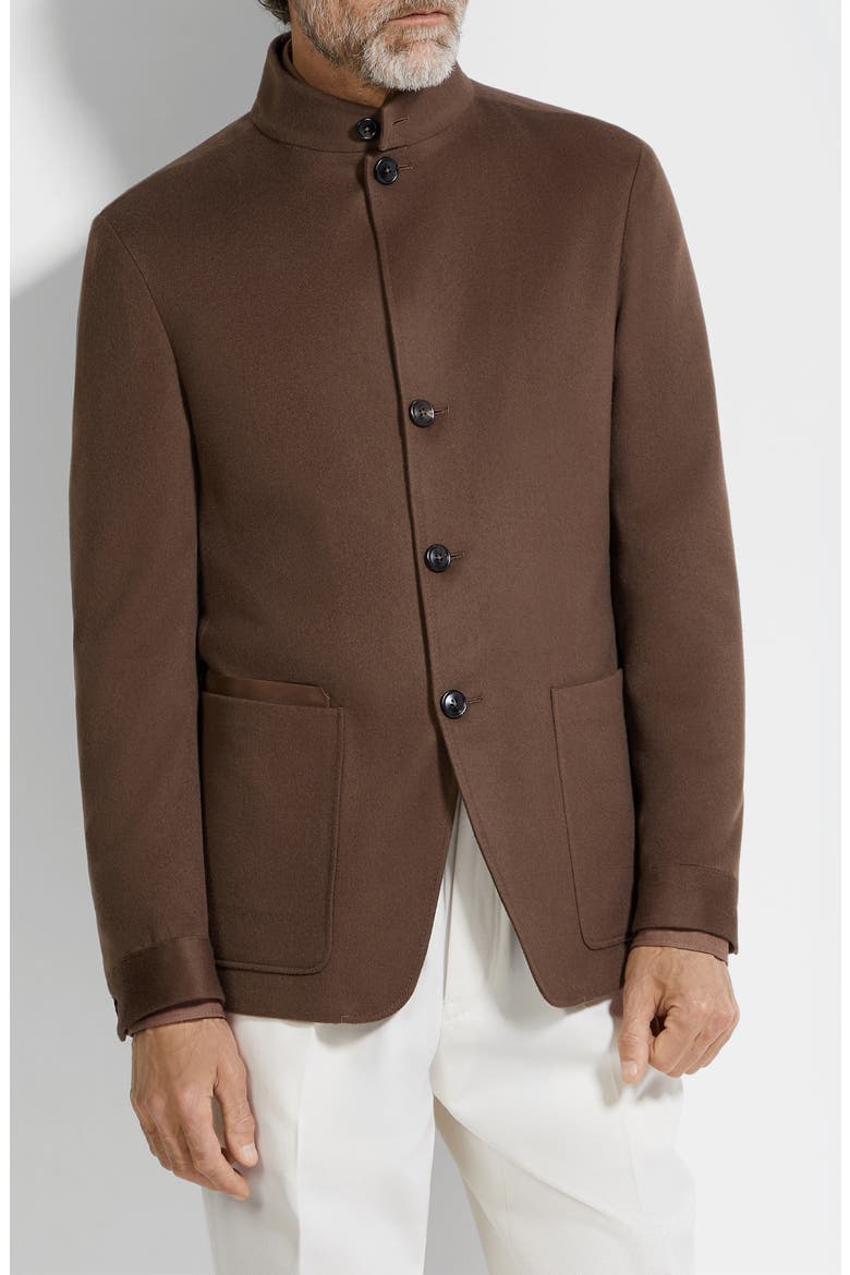 Oasi Cashmere Il Conte Jacket, Main, color, BROWN