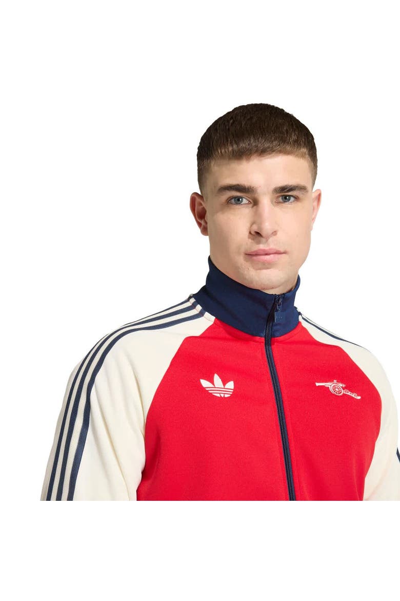 Men's adidas Originals  Red Arsenal Culturewear Full-Zip Track Jacket, Alternate, color, Red