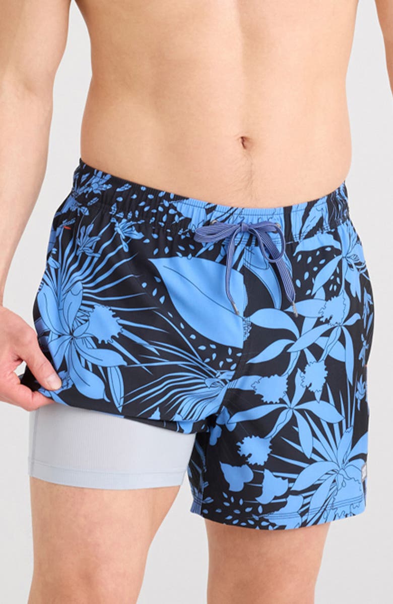 SAXX Oh Buoy 2N1 5-Inch Volley Swim Trunks, Alternate, color, 