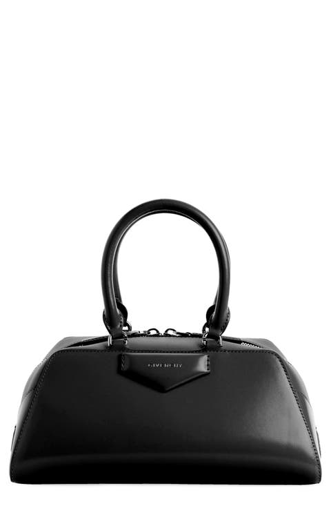 Medium Antigona Soft Leather East/West Top Handle Bag