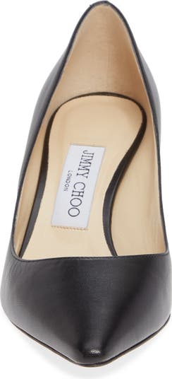 Jimmy Choo 【ロミー 60 ポンプ】 Black Kid Leather Pointy Toe Pumps | Romy 60 | Pre Fall 16