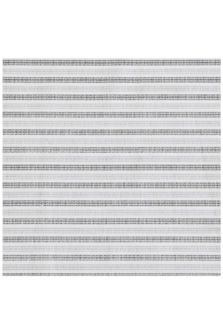 Ticking Stripe 200 Thread Count Cotton Percale Sheet Set, Alternate, color, DARK GREY/ LIGHT GREY