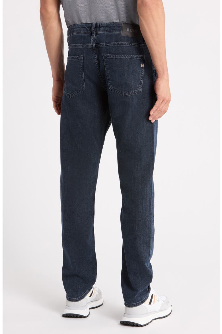 Delaware Straight Leg Jeans, Alternate, color, DARK BLUE