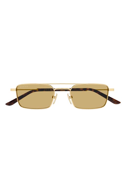 GG2258S 49mm Gradient Rectangular Sunglasses