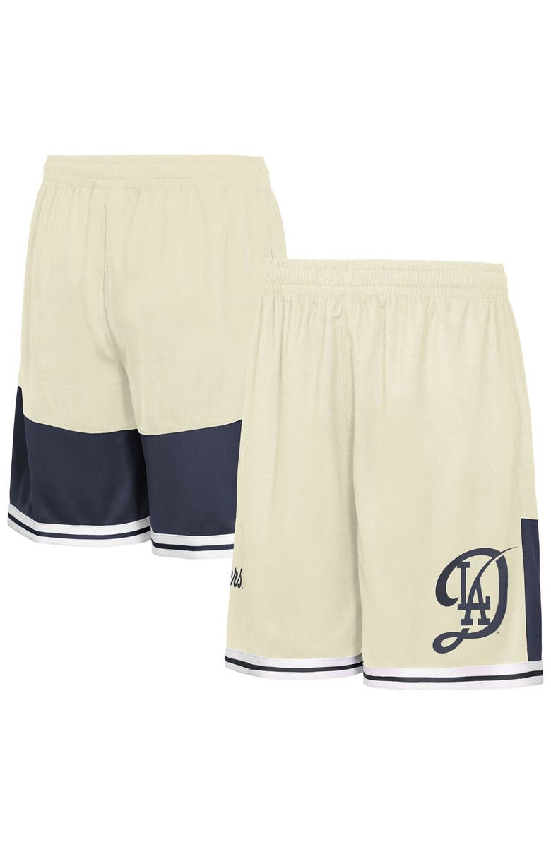 Outerstuff Youth Outerstuff Cream Los Angeles Dodgers City Crew Fashion Shorts, Main, color, Cream