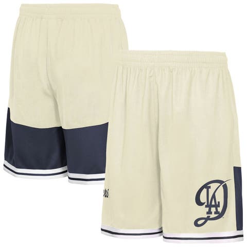 Youth Outerstuff  Cream Los Angeles Dodgers City Crew Fashion Shorts