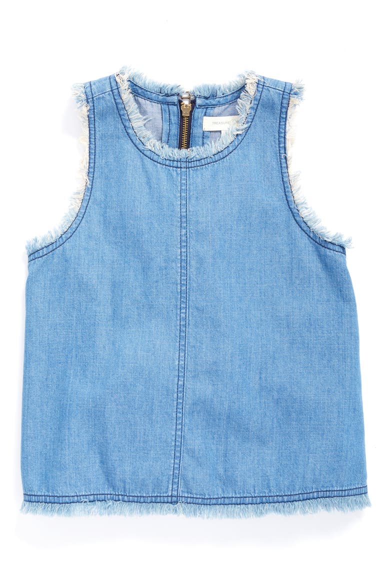 Denim Tank, Main, color, MEDIUM BLUE