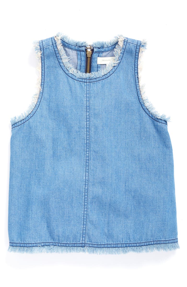 Treasure & Bond Denim Tank, Main, color,