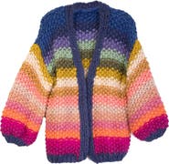 SAACHI Mayflower Stripe Crochet Cardigan